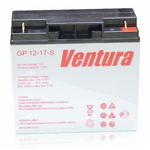  VENTURA GP 12-17-S G5 (GP12-17-SG5) 17ah 12V -    